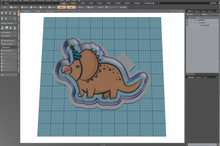 Load image into Gallery viewer, Triceratops Party Hat Cutter

