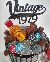 Load image into Gallery viewer, Custom Cardstock Cake Toppers
