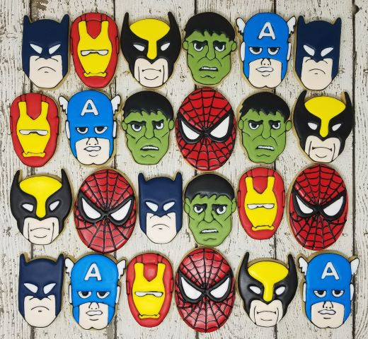 Vintage Super Heroes Set Cutters