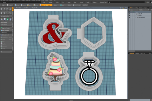 Wedding STL Cutter Bundle