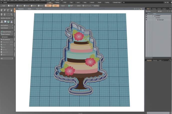 Wedding Cake Cutter STL File