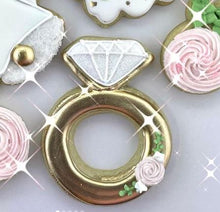 Load image into Gallery viewer, Wedding Ring (with hole) Cutter STL File
