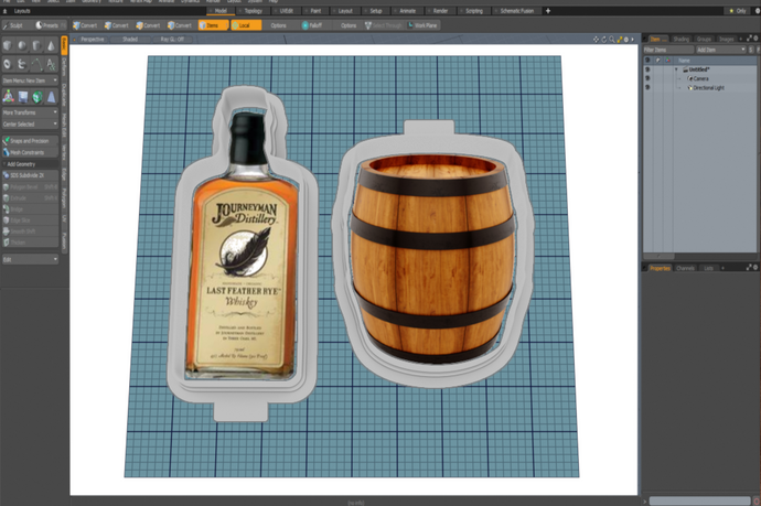 Whiskey STL Cutter Set