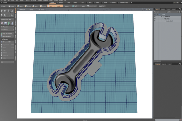 Wrench Cutter STL File